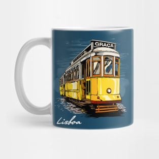 Lisbon - Graça Tram Mug